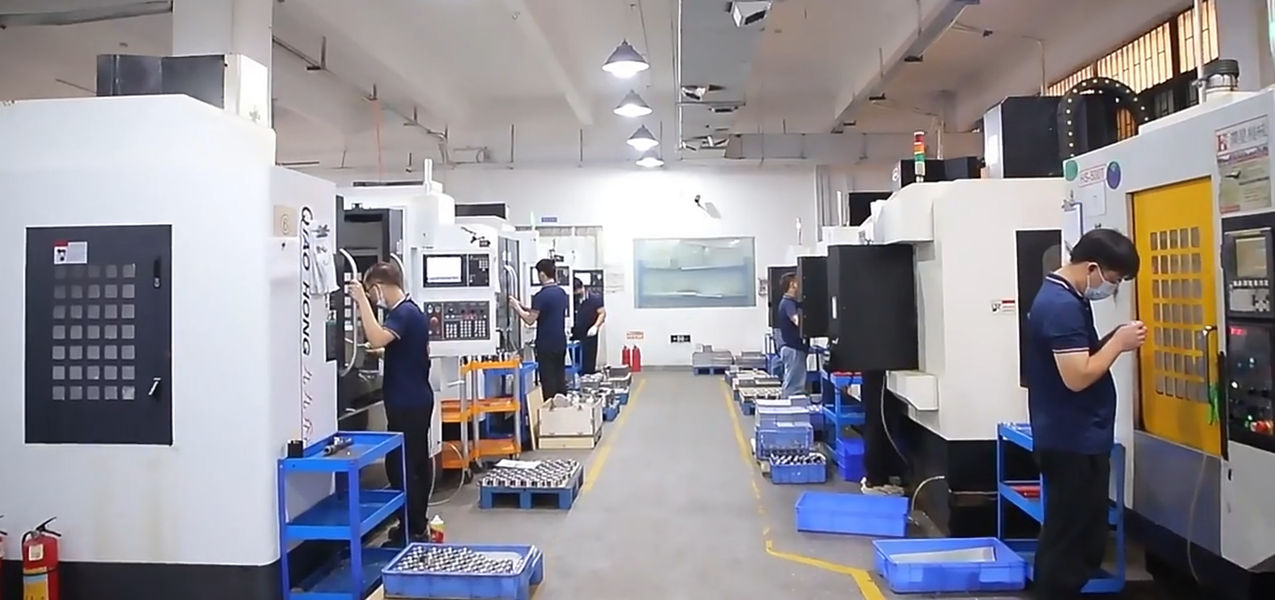 Dongguan Zhongwei Metal Products Co., Ltd üreticinin üretim hattı