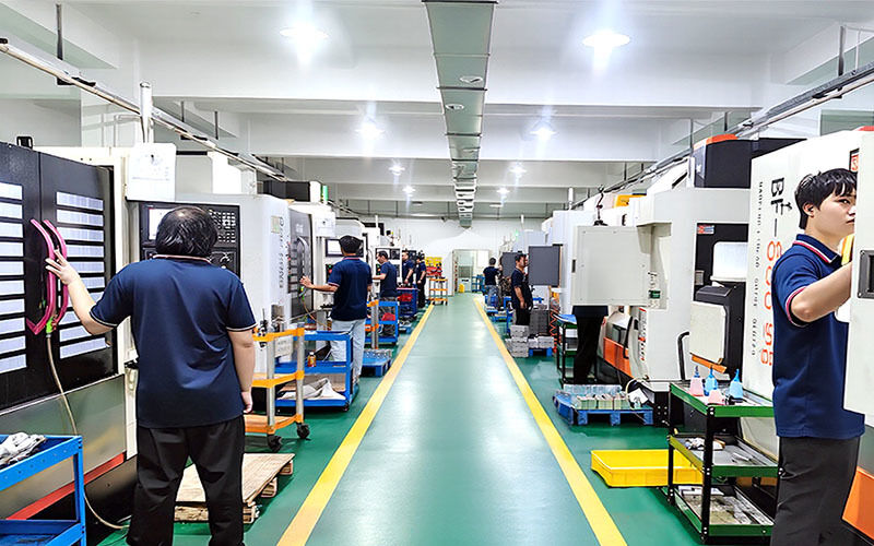 Dongguan Zhongwei Metal Products Co., Ltd üreticinin üretim hattı