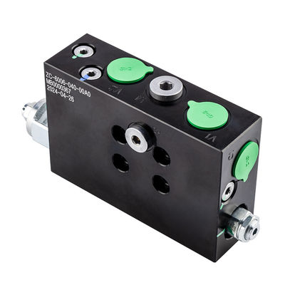 Özel Hidrolik Manifold Alüminyum Kapalı Valflar Hidrolik Solenoid Valf Bloku